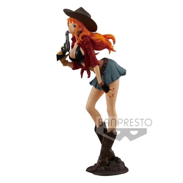 Figurines One Piece Banpresto Treasure Cruise World Journey Luffy Nami Zoro Sanji et Reiju - Collection