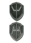 Pins: Claymore - Clare and Teresa Symbols (Set of 2)