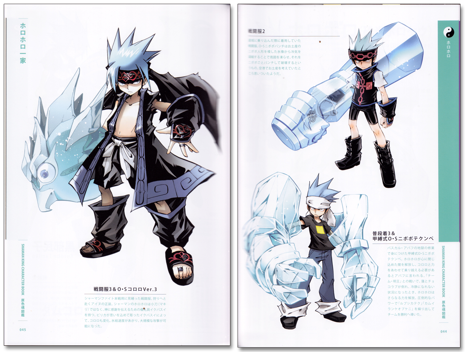 Shaman King Character Official Visual Art Book Anime Books