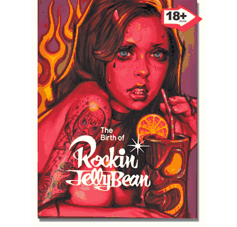 The Birth Of Rockin Jelly Bean Art Book