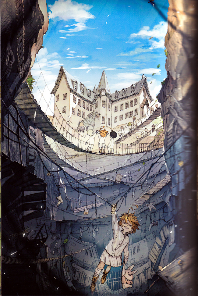The Promised Neverland Official Art Book World Anime Books