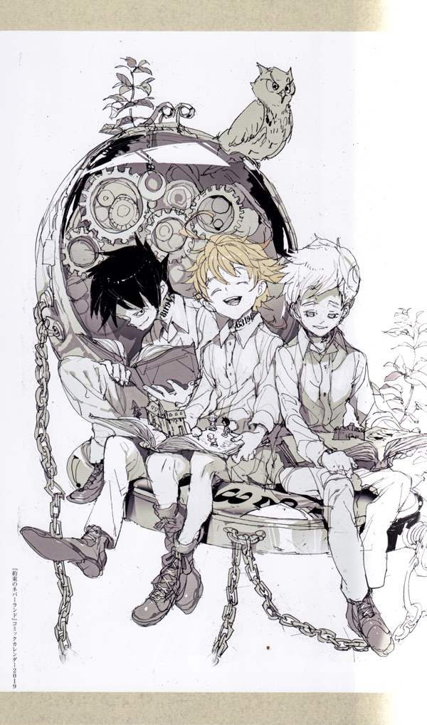 The Promised Neverland Official Art Book World Anime Books