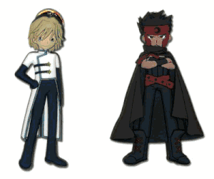 Tsubasa: Pins - Kurogane & Fai (Set of 2)
