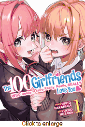 100 Girlfriends Who Really Really Really Really Really Love You <br> Graphic Novels - click to enlarge