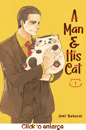 A Man and His Cat <br> Graphic Novels - click to enlarge