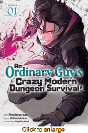 An Ordinary Guy's Crazy Modern Dungeon Survival! <br> Graphic Novels - click to enlarge