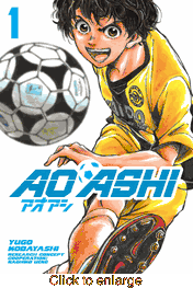 Aoashi <br> Graphic Novels - click to enlarge