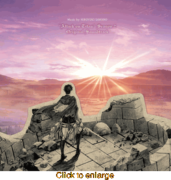 Attack on Titan <br> Original Soundtrack 2 CD - click to enlarge