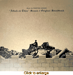 Attack on Titan <br> Season 2 Soundtrack <br> Vinyl LP - click to enlarge