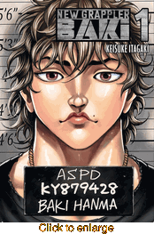 New Grappler Baki <br> Graphic Novels - click to enlarge