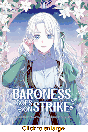 Baroness Goes on Strike <br> Graphic Novels - click to enlarge