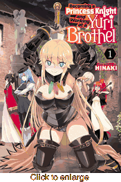 Becoming a Princess Knight and Working at a Yuri Brothel <br> Graphic Novels - click to enlarge