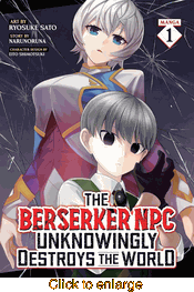 Berserker NPC Unknowingly Destroys the World <br> Graphic Novels - click to enlarge