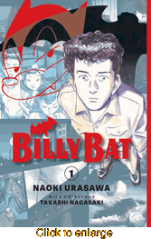 Billy Bat <br> Graphic Novels - click to enlarge