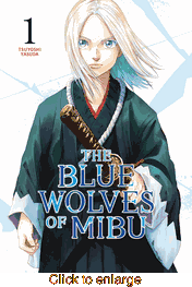 Blue Wolves of Mibu <br> Graphic Novels - click to enlarge