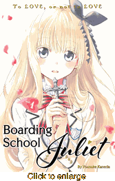 Boarding School Juliet <br> Graphic Novels - click to enlarge