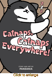 Catnaps, Catnaps Everywhere! <br> Graphic Novels - click to enlarge