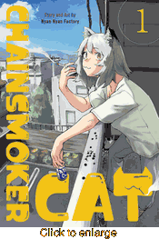 Chainsmoker Cat <br> Graphic Novels - click to enlarge