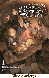 Chef of the Adventurers' Tavern <br> Novels - click to enlarge