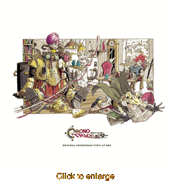 Chrono Trigger <br> Original Soundtrack <br> Deluxe Anniversary <br> Vinyl LP Boxed Set - click to enlarge