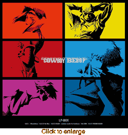 Cowboy Bebop <br> Vinyl 11 LP Boxed Set <br> (Japanese Import) - click to enlarge