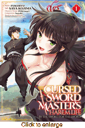 Cursed Sword Master's Harem Life <br> Graphic Novels - click to enlarge