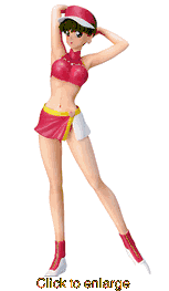 Cyber Formula Zero GPX <br> Sugou Asuka SRDX PVC Figure - click to enlarge