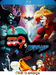 Cyborg 009 vs. Devilman - click to enlarge