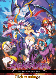 Darkstalkers <br> The Shadow Soul Saga <br> Graphic Novels - click to enlarge