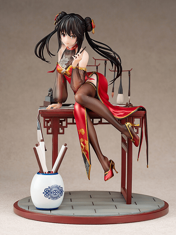 date-a-live-iv-kurumi-tokisaki-calligraphic-beauty-ver-1-7-scale-pvc-figure-pre-order-est-release-date-jan-25-2023-7 image