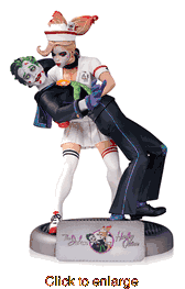 DC Comics Bombshells <br> Joker and Harley Quinn Statue - click to enlarge