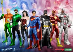 DC Comics New 52 <br> ArtFX+ Figure Collection
