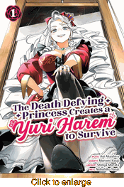 Death Defying Princess Creates a Yuri Harem to Survive <br> Graphic Novels - click to enlarge