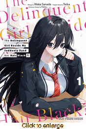 Delinquent Girl Beside Me Suddenly Dyed Her Hair Black <br> Graphic Novels - click to enlarge