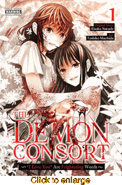 Demon Consort: "I Love You" Are Frightening Words <br> Graphic Novels - click to enlarge