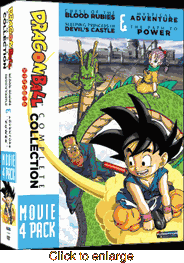 DragonBall <br> Movies - click to enlarge