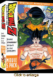 Dragonball Z <br> Movie Packs - click to enlarge