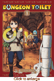 Dungeon Toilet <br> Graphic Novels - click to enlarge