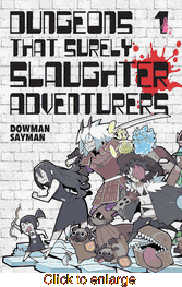 Dungeons That Surely Slaughter Adventurers <br> Graphic Novels - click to enlarge
