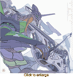 Evangelion "Cruel Angel Theses" <br> 30th Anniversary Vinyl LP <br> (Limited Color Edition) - click to enlarge
