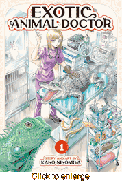 Exotic Animal Doctor <br> Graphic Novels - click to enlarge