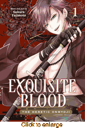 Exquisite Blood: The Heretic Onmyoji <br> Graphic Novels - click to enlarge