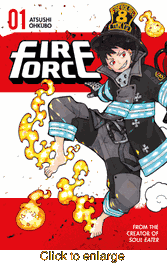 Fire Force <br> Graphic Novels - click to enlarge