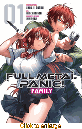 Full Metal Panic! Family <br> Graphic Novels - click to enlarge