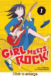 Girl Meets Rock! <br> Graphic Novels - click to enlarge