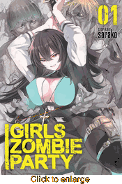Girls Zombie Party <br> Graphic Novels - click to enlarge