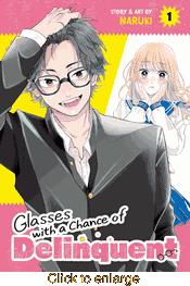 Glasses with a Chance of Delinquent <br> Graphic Novels - click to enlarge
