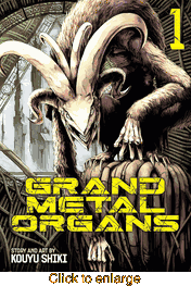 Grand Metal Organs <br> Graphic Novels - click to enlarge