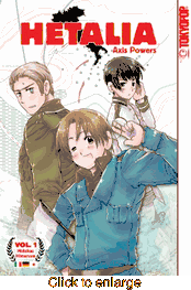 Hetalia Axis Powers <br> Graphic Novels - click to enlarge