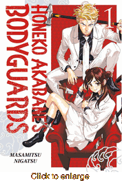 Honeko Akabane's Bodyguards <br> Graphic Novels - click to enlarge